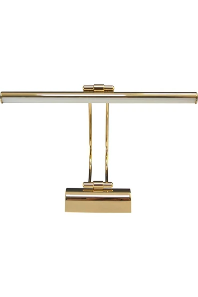 Ucuz Geldi Ayna Üstü Led Banyo Aplik Tablo Resim Çerçeve 7w Gün Işığı 35 Cm Flüt Elektrikli Gold Banyo Apliği