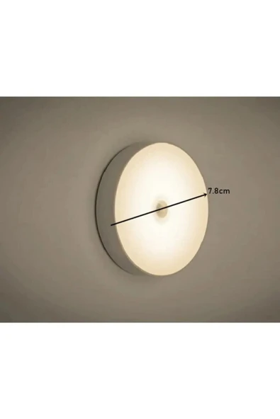 Ucuz Geldi Şarjlı Sensörlü Dolap Içi Kablosuz Led Kabin Aydınlatma 6 Adet Cata Mıknatıslı Gece Lambası - 5