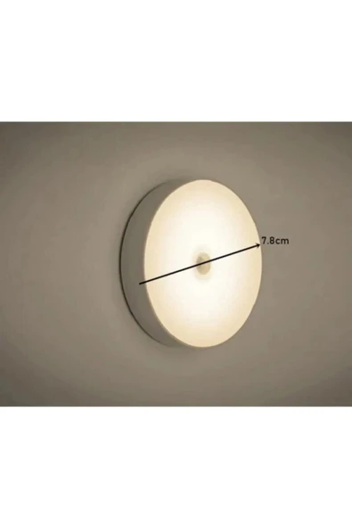 Ucuz Geldi Sensörlü Şarjlı Dolap Içi Kablosuz Led Kabin Aydınlatma Cata Mıknatıslı Gece Lambası - 3