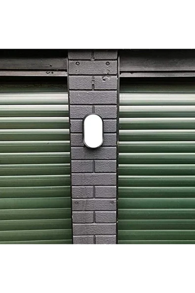 Ucuz Geldi Balkon Lambası Teras Lambası Aydos 15w Siyah Duvar Lambası Beyaz Işık Banyo Lambası Tavan Lambası - Resim 7