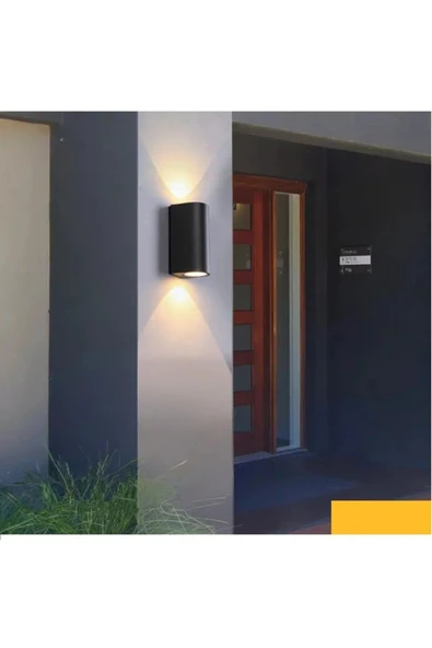 Ucuz Geldi Dekoratif Duvar Lambası 2 Yönlü Duvar Aplik Cata Solomon 12w Duvar Apliği Gün Işığı Duvar Aydınlatma - Resim 5