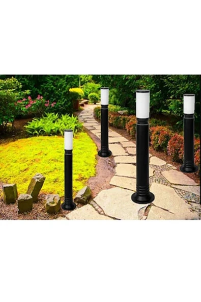 Ucuz Geldi Kule Uzun 80 Cm Set Üstü Direk Bahçe Lambası Zita Bahçe Aydınlatma Yol Lambası - 2
