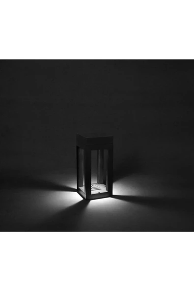 Ucuz Geldi Anıt Set Üstü Bahçe Lambası Zita Bahçe Aydınlatma 35 Cm Yer Lambası Beyaz Işık Gu10 Led Ampul - Resim 3