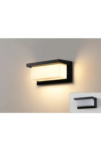 Ucuz Geldi Bahçe Aydınlatması Led Işık 25cm E27 Duylu Zita Ultra Şapkalı Bahçe Duvar Aplik Su Geçirmez - 8