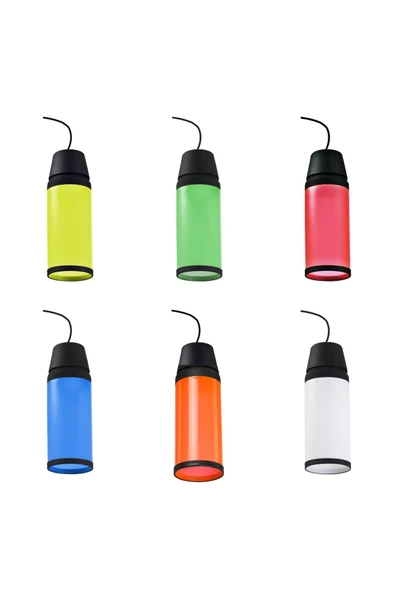 Ucuz Geldi Kule Ağaç Feneri 6 Farklı Renk Su Geçirmez Kaliteli Dekoratif Zita Kapsül Fener  6'lı Paket - Resim 3