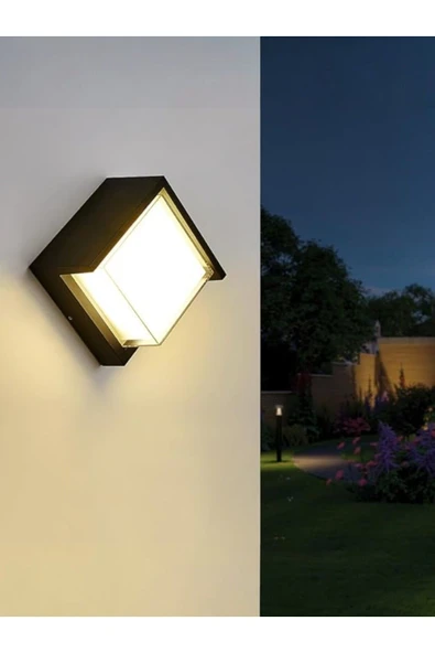 Ucuz Geldi 15w Modern Tasarım Led Aplik İç ve Dış Mekan Duvar Lambası Cata Dominik Gün Işığı Bahçe Duvar Apliği