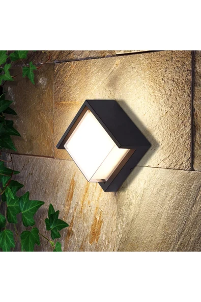 Ucuz Geldi 15w Modern Tasarım Led Aplik İç ve Dış Mekan Duvar Lambası Cata Dominik Gün Işığı Bahçe Duvar Apliği - 7