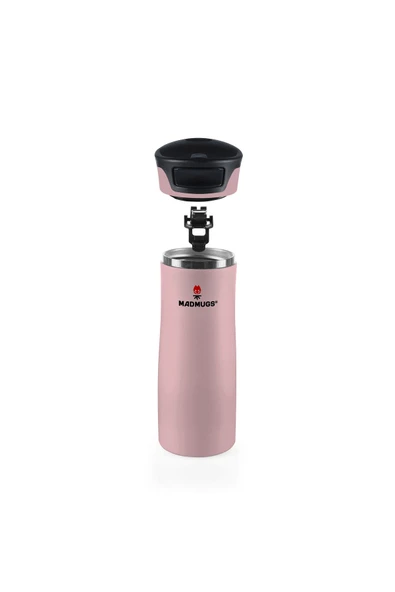 MADMUGS Travel Mug Termos Bardak 0.47 lt Rose Quartz - 4