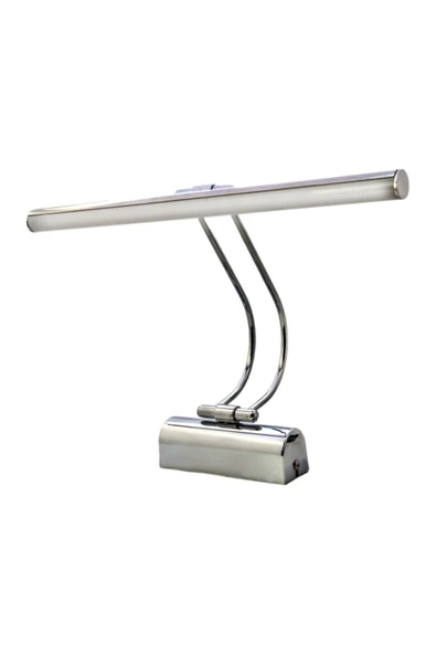 Ucuz Geldi Ayna Üstü Led Banyo Aplik Tablo Resim Çerçeve 7w Gün Işığı 35 Cm Flüt Elektrikli Krom Banyo Apliği