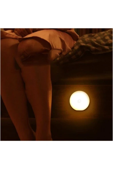 Ucuz Geldi Sensörlü Şarjlı Dolap Içi Kablosuz Led Kabin Aydınlatma Cata Mıknatıslı Gece Lambası - 6