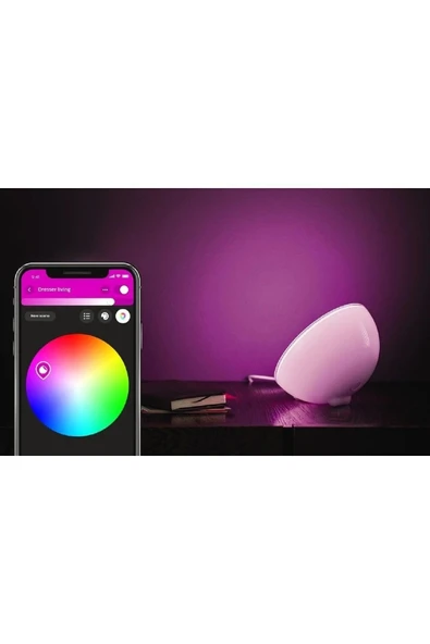 Ucuz Geldi Bowl Led Ambiyans Işığı Dimmerli Bluetooth Onvec Smart Küre Lamba Taşınabilir Ortam Aydınlatma - 8