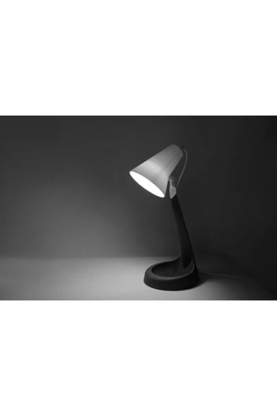 Ucuz Geldi Ders Çalışma Masası Lambası Zita Kuzey Antrasit Hareketli Başlık Çocuk Masa Lambası Ve Led Ampul - Resim 4