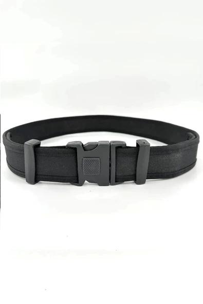 SİYAH PALASKA 5CM - POLİS ÖZEL GÜVENLİK OUTDOOR KEMER - 2