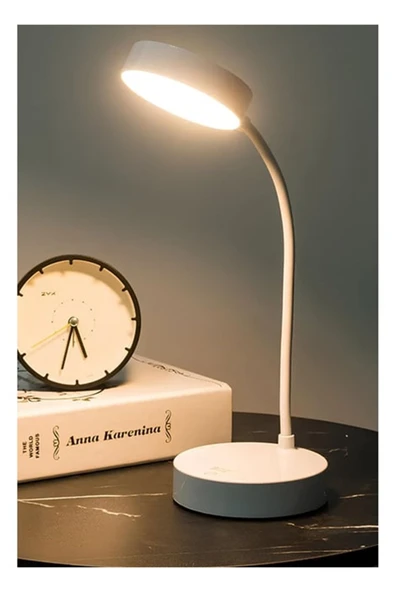 Ucuz Geldi Şarjlı Masa Lambası 3 Farklı Renk Moduna Dokunmatik Geçiş Cata Berlin Dimmerli Işığı Ayarlanabilir - Resim 3