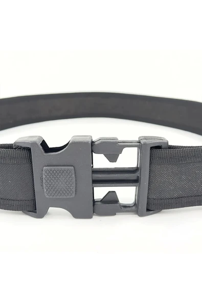 SİYAH PALASKA 5CM - POLİS ÖZEL GÜVENLİK OUTDOOR KEMER - 5