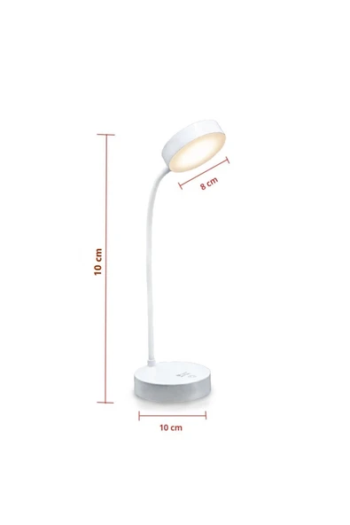 Ucuz Geldi Şarjlı Masa Lambası 3 Farklı Renk Moduna Dokunmatik Geçiş Cata Berlin Dimmerli Işığı Ayarlanabilir - Resim 6
