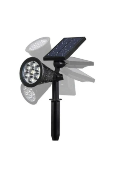 Ucuz Geldi 7w Led Solar Kazıklı Çim Armatür Cata Güneş Enerjili Çim Lambası Bahçe Aydınlatma 3200K Gün Işığı - Resim 4