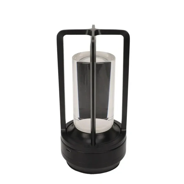 Ucuz Geldi Şarjlı Masa Lambası Dimmerli Dekoratif Abajur Cata Vegas Dokunmatik Metal Cafe Lambası Üç Işık Modu - Resim 3