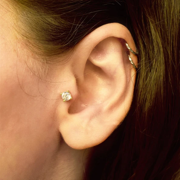 Tektaş Tragus Küpe