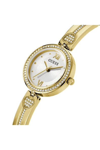 Guess GUGW0655L2 Çelik Kasa Çelik Kordonlu Kadın Kol Saati - Resim 4
