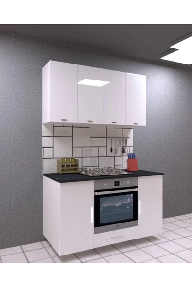 UMGMOBİLYA 140LIK ÜST DOLAPLI ANKASTRE DOLABI, MUTFAK DOLABI, ÇOK AMAÇLI DOLAP