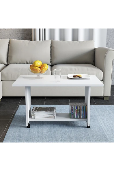 UMGMOBİLYA Tekerlekli Orta Sehpa - 3
