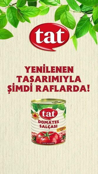 TAT Domates Salçası Teneke 4300 gr