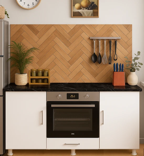 UMGMOBİLYA 140LIK MERMER-BEYAZ ANKASTRE FIRIN OCAK DOLABI, KAHVE KÖŞESİ, ÇOK AMAÇLI MUTFAK DOLABI