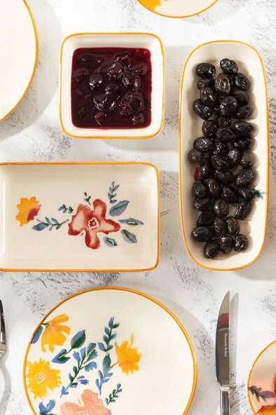 Bernardo Violet 24 Parça Kahvaltı Takımı - 2