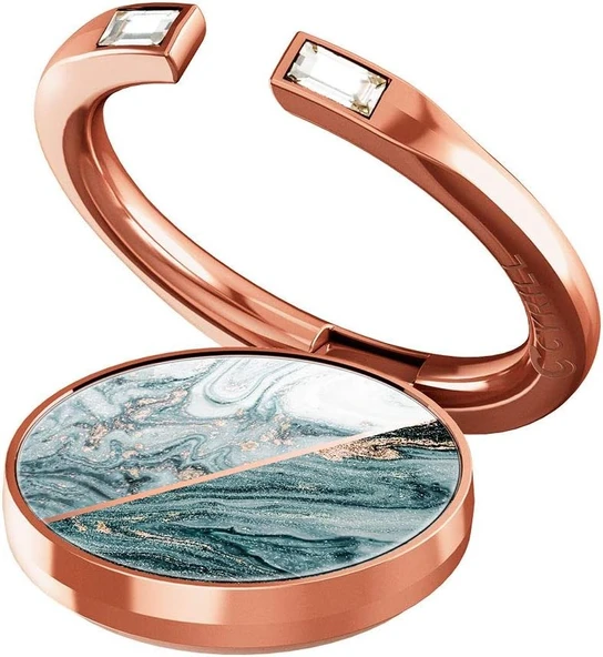 Spigen Ciel by Cyrill Shine Ring Selfie Yüzüğü/Stand Classic Marble - AMP01183