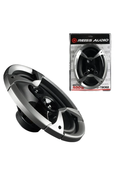 EMRE ELEKTRONİK Oto Hoparlör Oval 6x9 500w 1 Adet Reıss Audıo Rs-tbo69