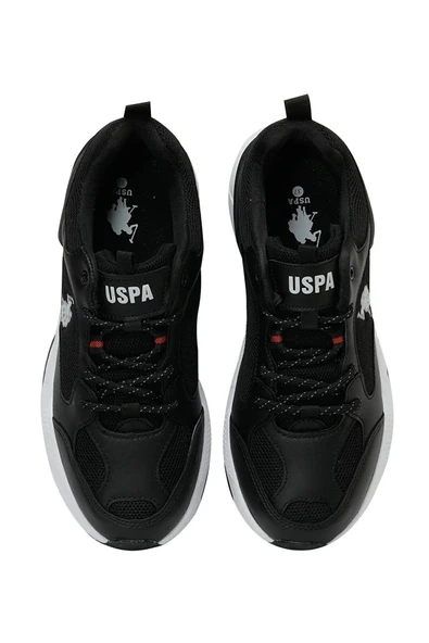 U.S.Polo Assn.Maybe Siyah Kadın Sneaker 37 - Resim 4