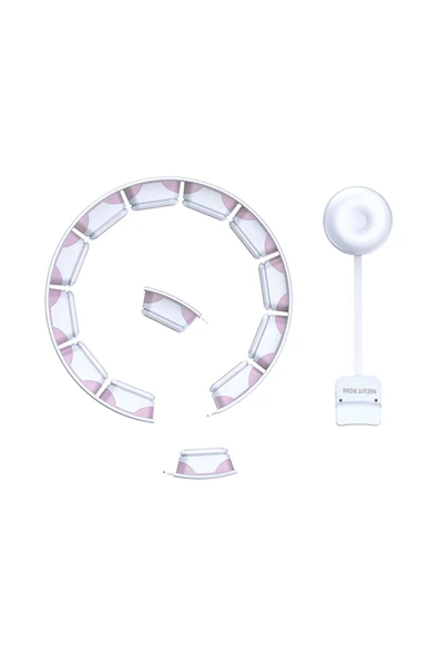 NEUTRON Hula Hoop Akıllı Egzersiz Çemberi Pembe