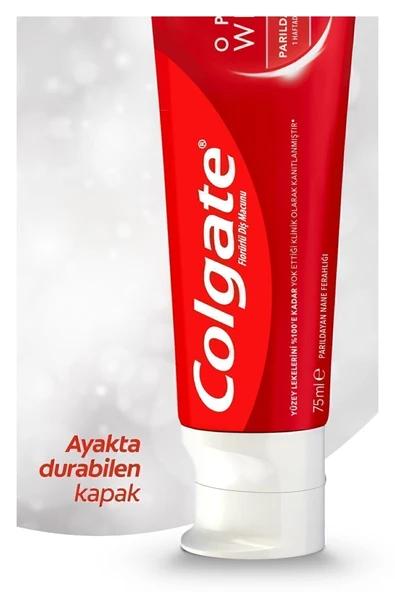 COLGATE Optic White Parıldayan Beyazlık Beyazlatıcı Diş Macunu 75 ml - 4