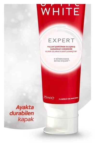 COLGATE Optic White Expert White Beyazlatıcı Diş Macunu 75 ml - 4