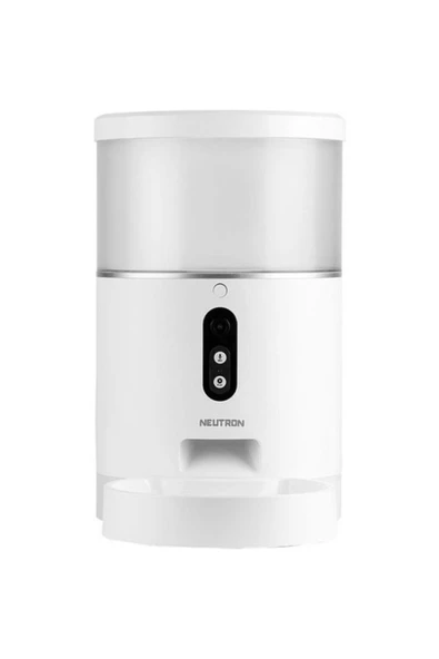 NEUTRON Wi-fi Destekli - App Ile Kontrol Kameralı Ve Sesli Akıllı Mama Kabı