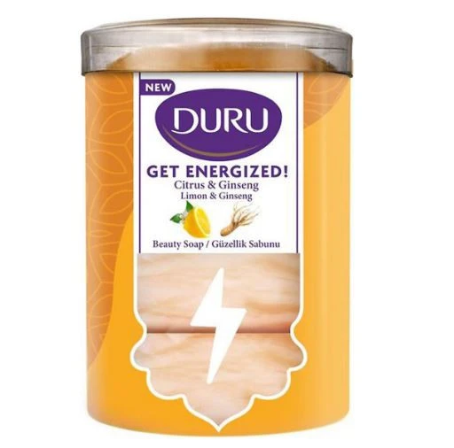 DURU SABUN GET ENERGIZED LİMON&GİNSENG 4X90 GR
