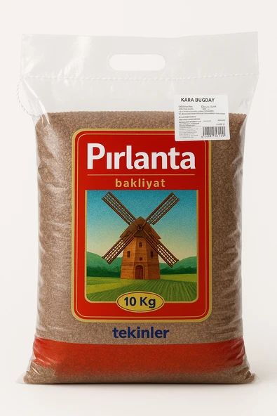 Pırlanta Kara Buğday Greçka 10 kg Torba