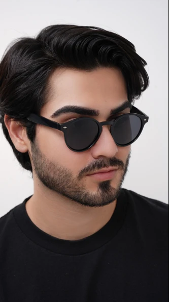 1608 Siyah Polo Exchange Güneş Gözlüğü - 3