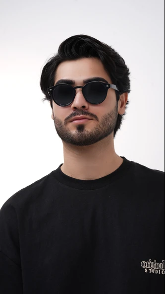 1608 Siyah Polo Exchange Güneş Gözlüğü - 2