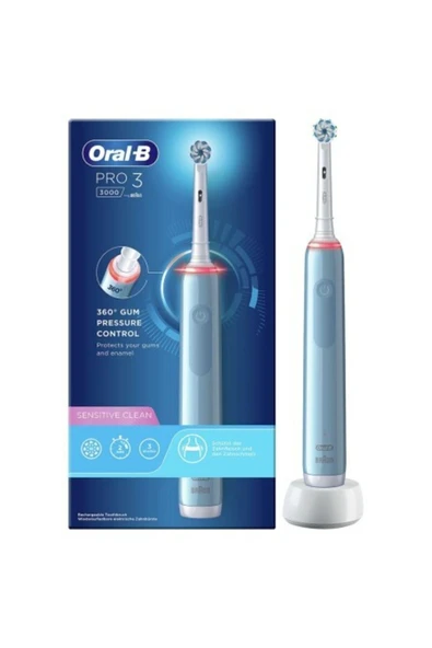 Oral-B Pro 3 3000 Sensitive Clean Şarjlı Diş Fırçası