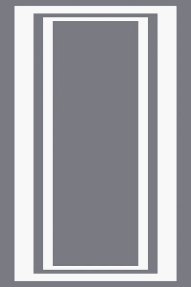 Makinede Yıkanabilir Leke Tutmaz Antrasit Pvc Deri Kaymaz Taban Çerçeve Yolluk Saçaksız Halı O-1183-1 ANTRASİT 100 x 200 - 2