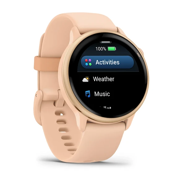 Garmin Vivoactive 6 Metalik Pembe - 3
