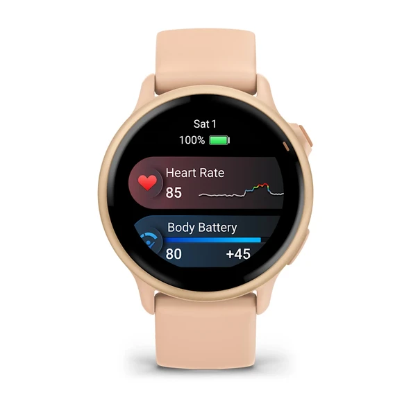 Garmin Vivoactive 6 Metalik Pembe - 6