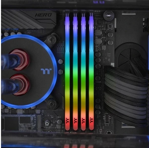 Thermaltake TOUGHRAM Z-ONE RGB Siyah DDR4-3200Mhz CL16 16GB (2X8GB) Dual Bellek Kiti - 2