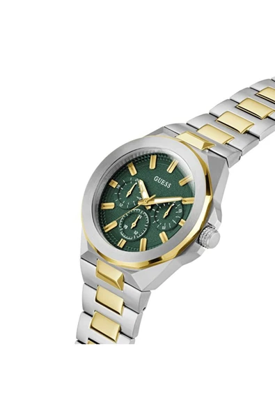 Guess Gugw0798g3 Çelik Kasa Çelik Kordonlu Erkek Kol Saati - Resim 4