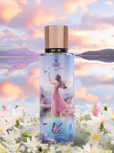 Flowery Çiçeksi Vücut Spreyi & Parfümü Unisex 250 ml