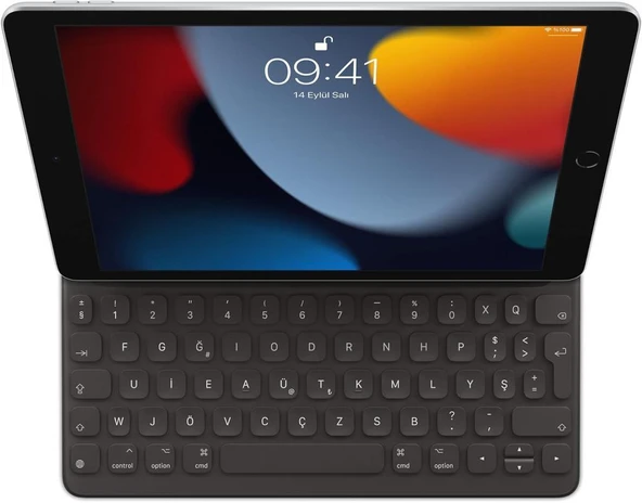 Apple iPad (9. nesil) için Smart Keyboard - Türkçe F Klavy