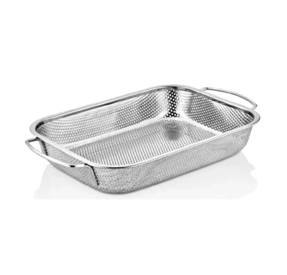 Korkmaz A758-01 Twisty Dikdörtgen Süzgeç 37,5 x 27,5 Cm