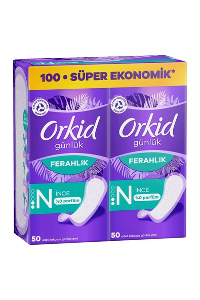 ORKİD Günlük Ped Normal 40 Adet Ekonomik Paket - 2